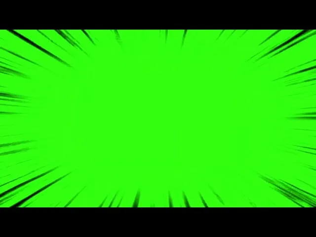 anime zoom green screen
