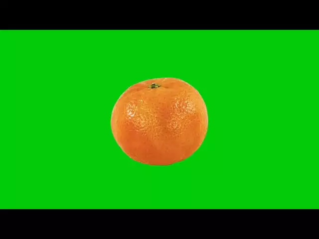 Orange Green Screen